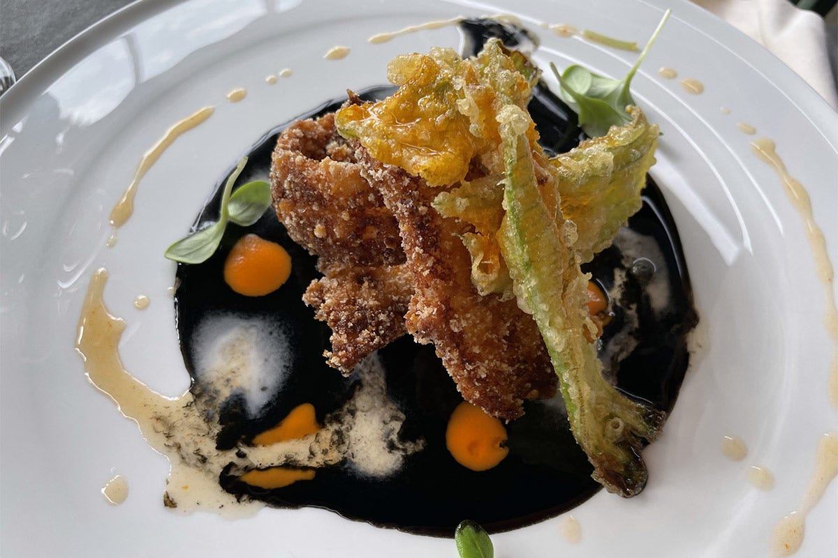 Calamaro con verdure in tempura Benessere, cucina gourmet e tanti servizi: il Parco dei Principi meta al top