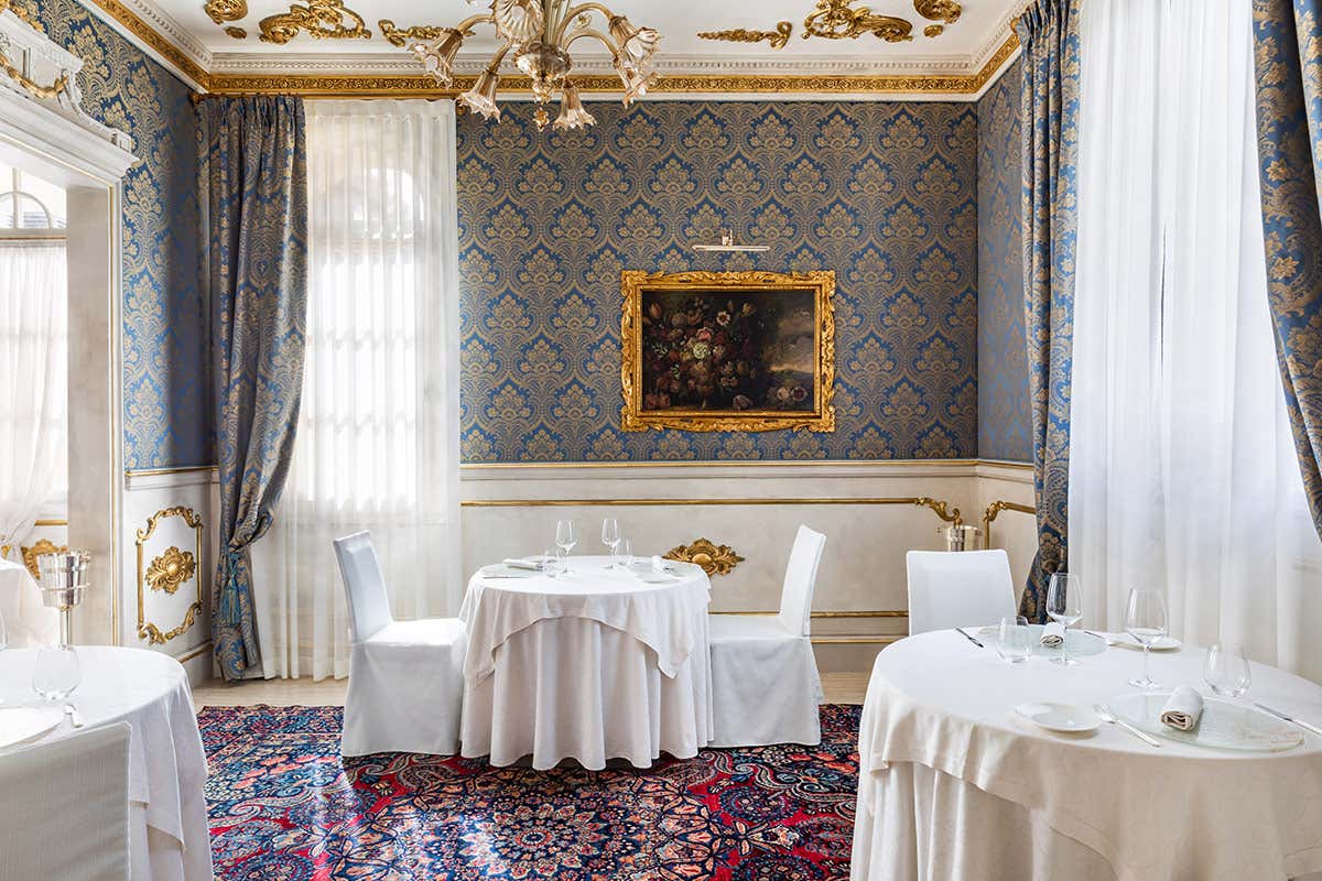 La sala del ristorante Il Grifone