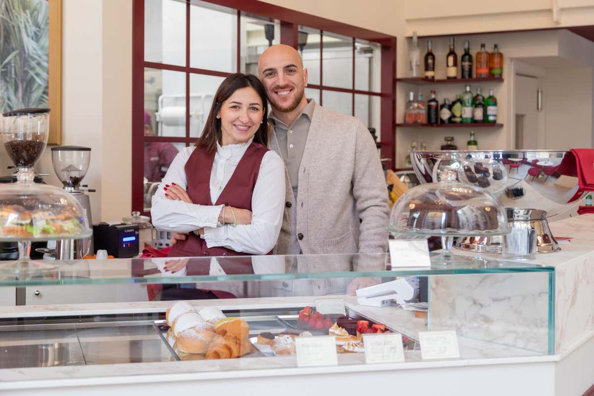 Laurée: i titolari Endrit Rustemi e di sua moglie Laura Husaini