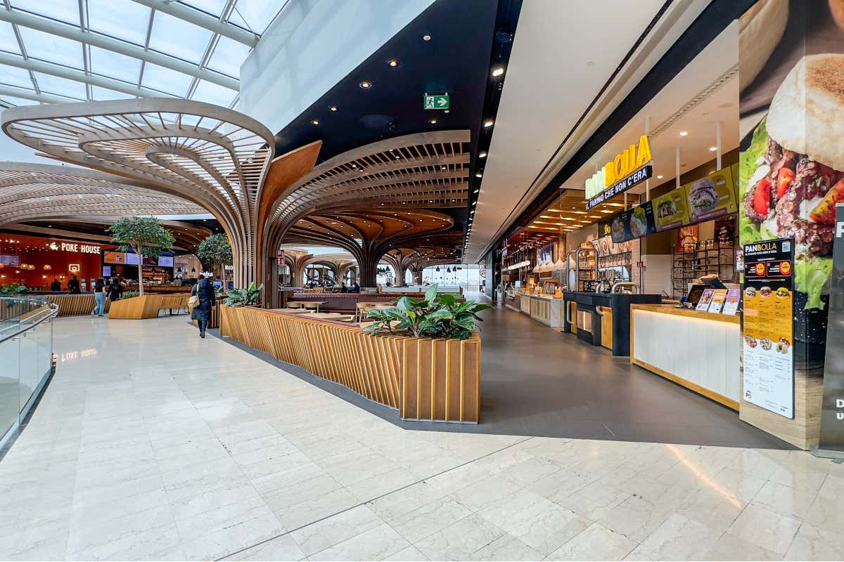 Oriocenter, l'offerta gastronomica del centro commerciale  tra le migliori 30 in Italia