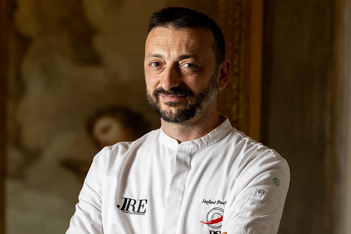Lo chef Stefano Pinciaroli