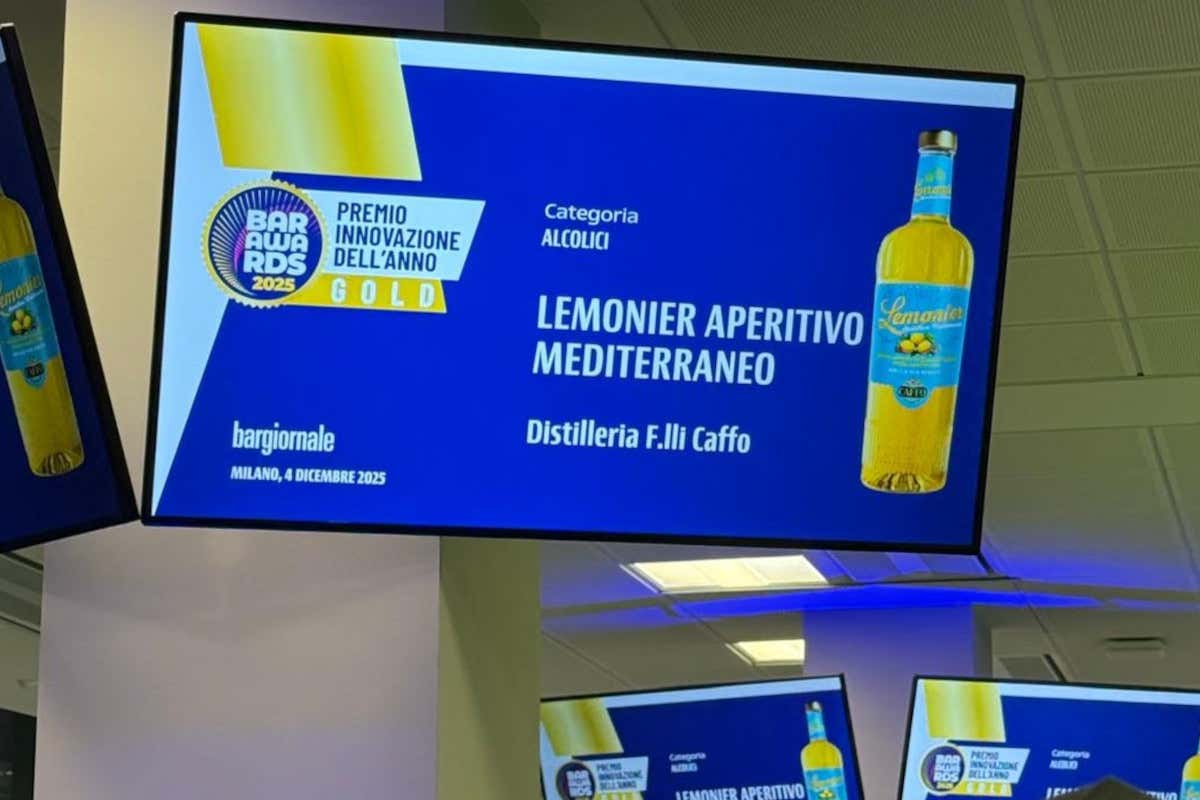  Lemonier il nuovo aperitivo mediterraneo di Gruppo Caffo conquista i Barawards 2025