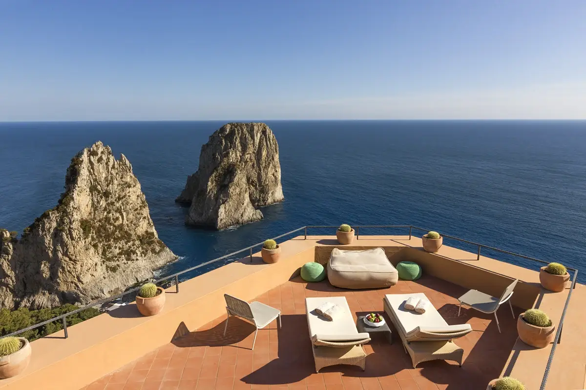 Art Suite Terrace La magia di Capri in una casa: benvenuti all’Hotel Punta Tragara