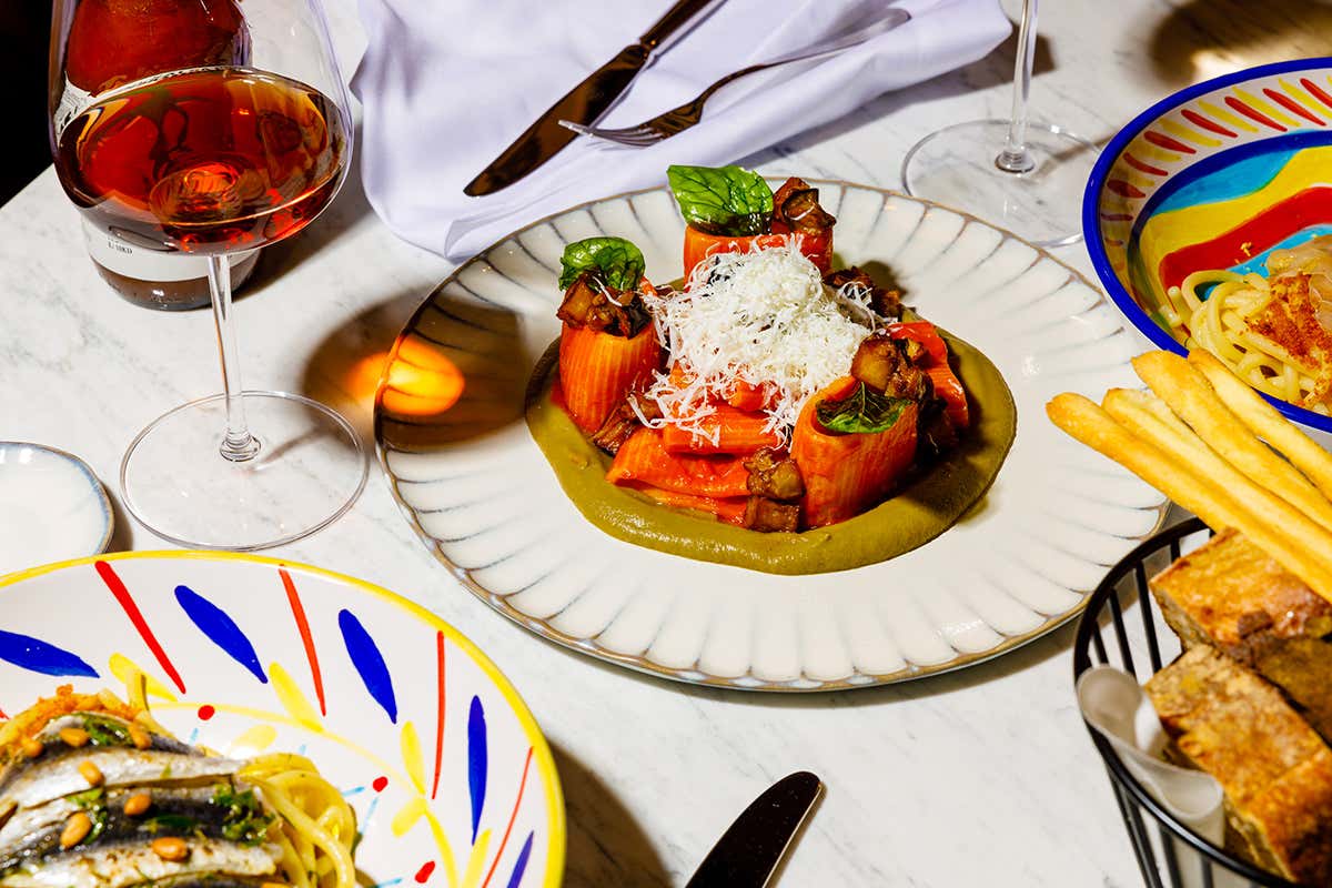 Pacchero fuori Norma W Hotels debutta a Roma: la cucina firmata da Ciccio Sultano e Fabrizio Fiorani