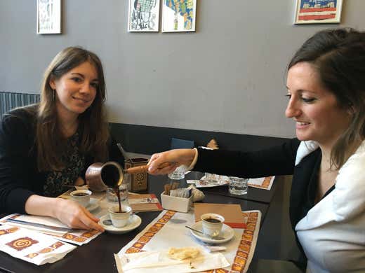 Da sinistra: Maryam Turrini e Miriam Camerini