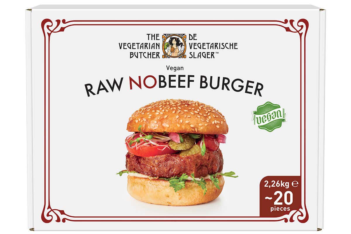 Raw NoBeef Burger Con Unilever Food Solutions il futuro &egrave; vegetale