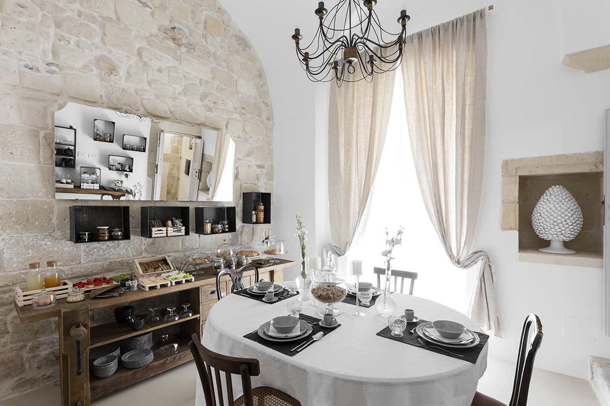 La colazione Palazzo Sant’Anna, un boutique hotel olistico nel cuore di Lecce