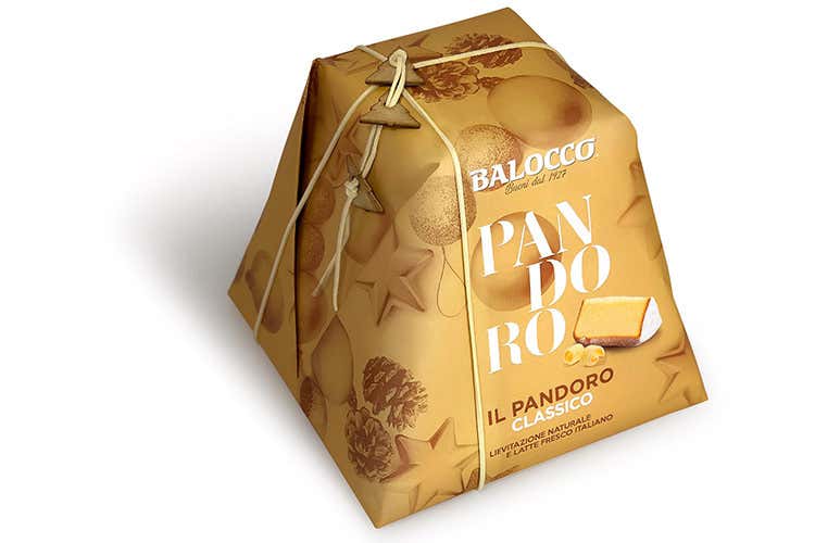 Con Balocco il Natale &egrave; pi&ugrave; festa Mandorlato e Pandoro, pack a mano