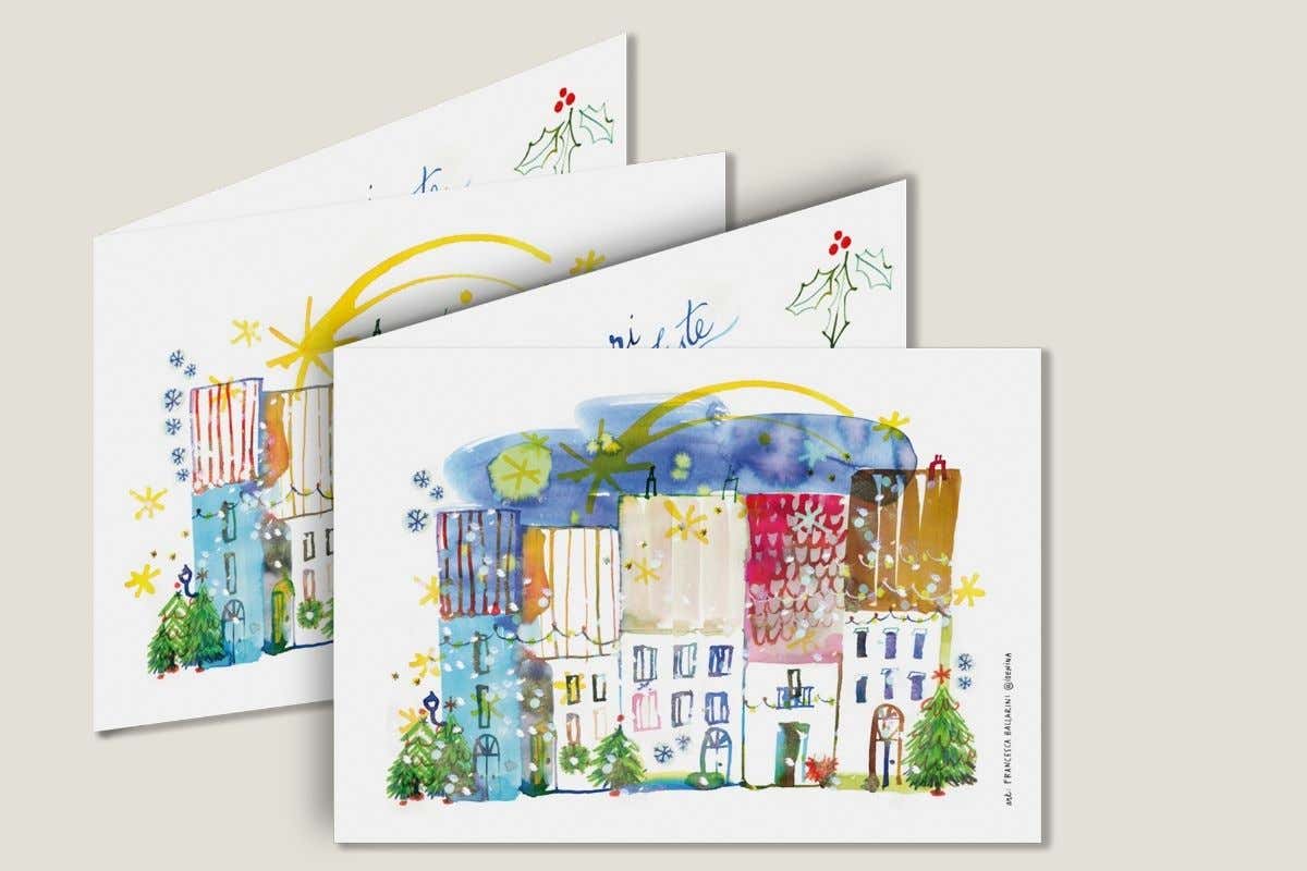 Un packaging artistico per un panettone artigianale