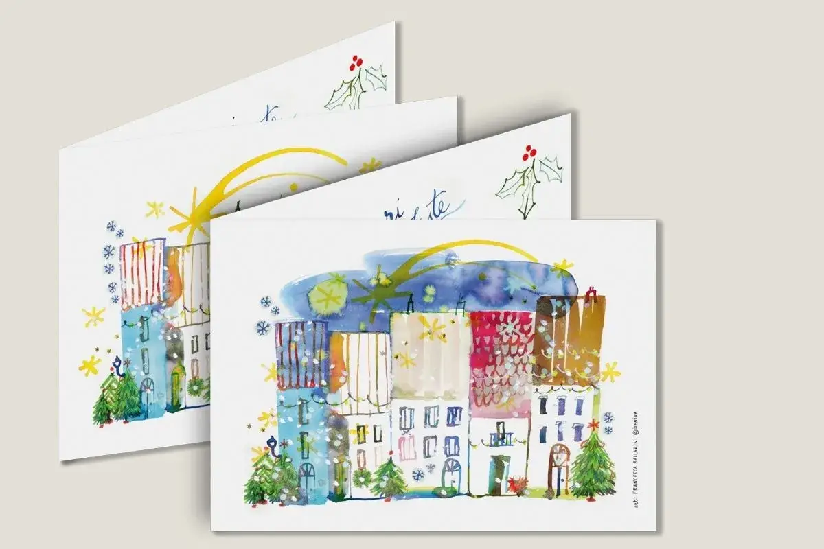 Un packaging artistico per un panettone artigianale