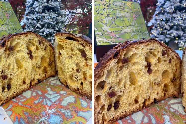 Panettoni artigianali in diverse varianti, dal cioccolato del Madagascar all'uva passa di Pantelleria - Il panettone di lusso unisce artigianalit&agrave; e alta moda
