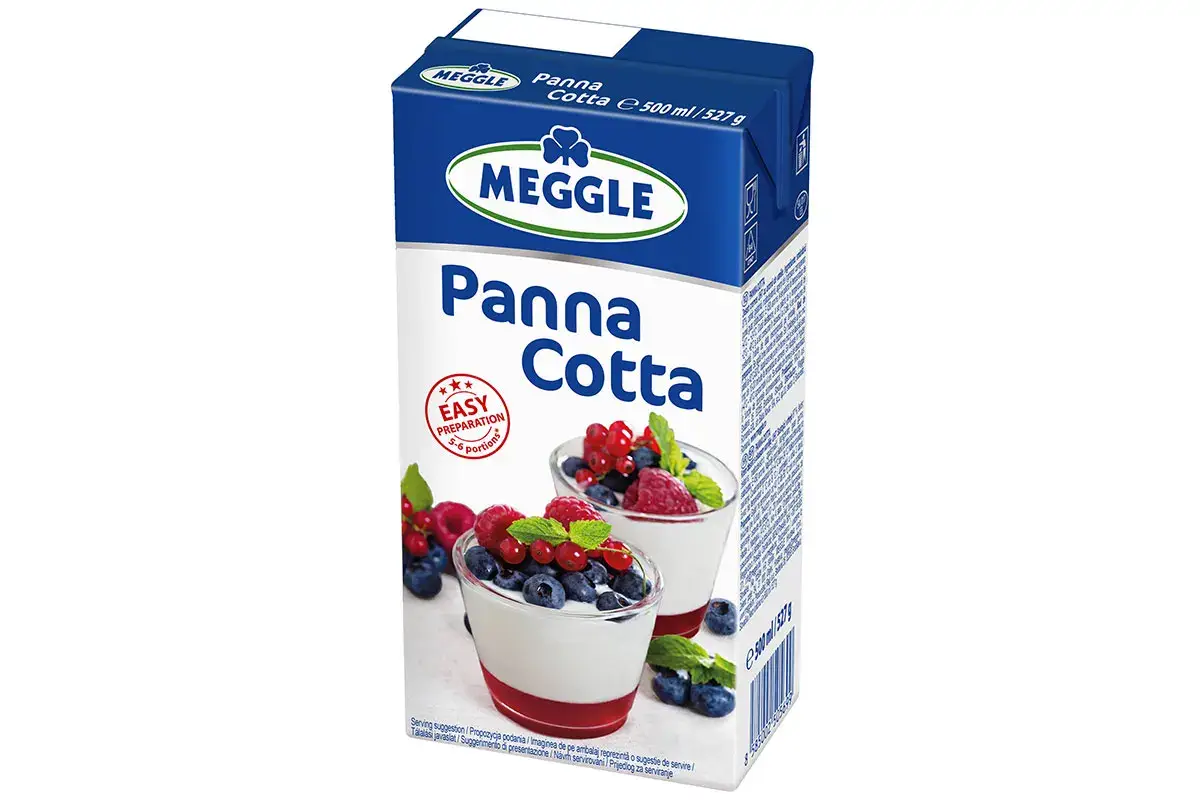 Panna Cotta Meggle, pronta in un attimo