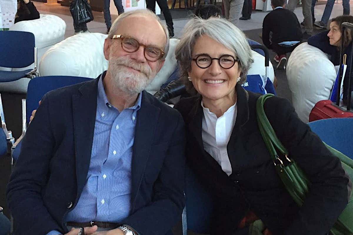 Da sinistra, Enrico Meschini e Paola Goppion Csc, cambio al vertice del caffè. Paola Goppion nuova presidente Da sinistra, Enrico Meschini e Paola Goppion Csc, cambio al vertice del caffè. Paola Goppion nuova presidente