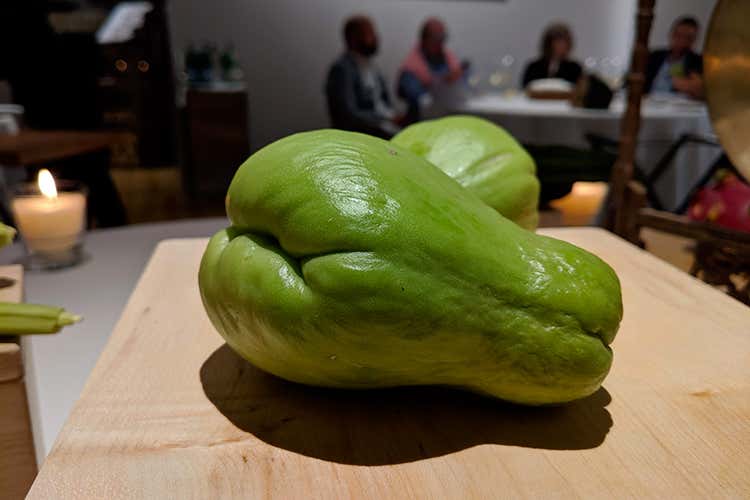 La verdura a pugno (Paolo Griffa gioca con l'Oriente Gong per una sera al Petit Royal)