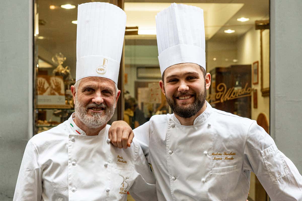 Paolo e Andrea Sacchetti Gli irresistibili dolci di Andrea Sacchetti, con le farine Mulino Caputo