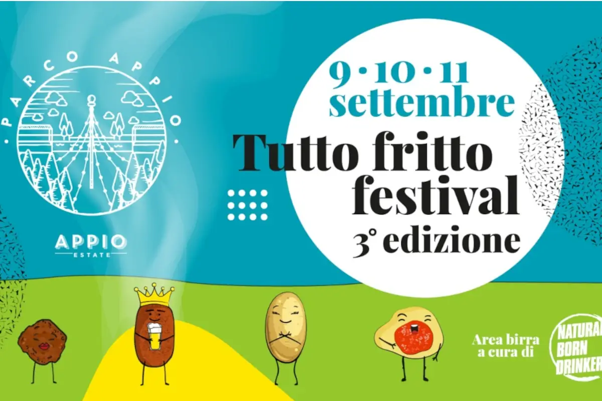Al Parco Appio il pi&ugrave; grande villaggio del fritto con il