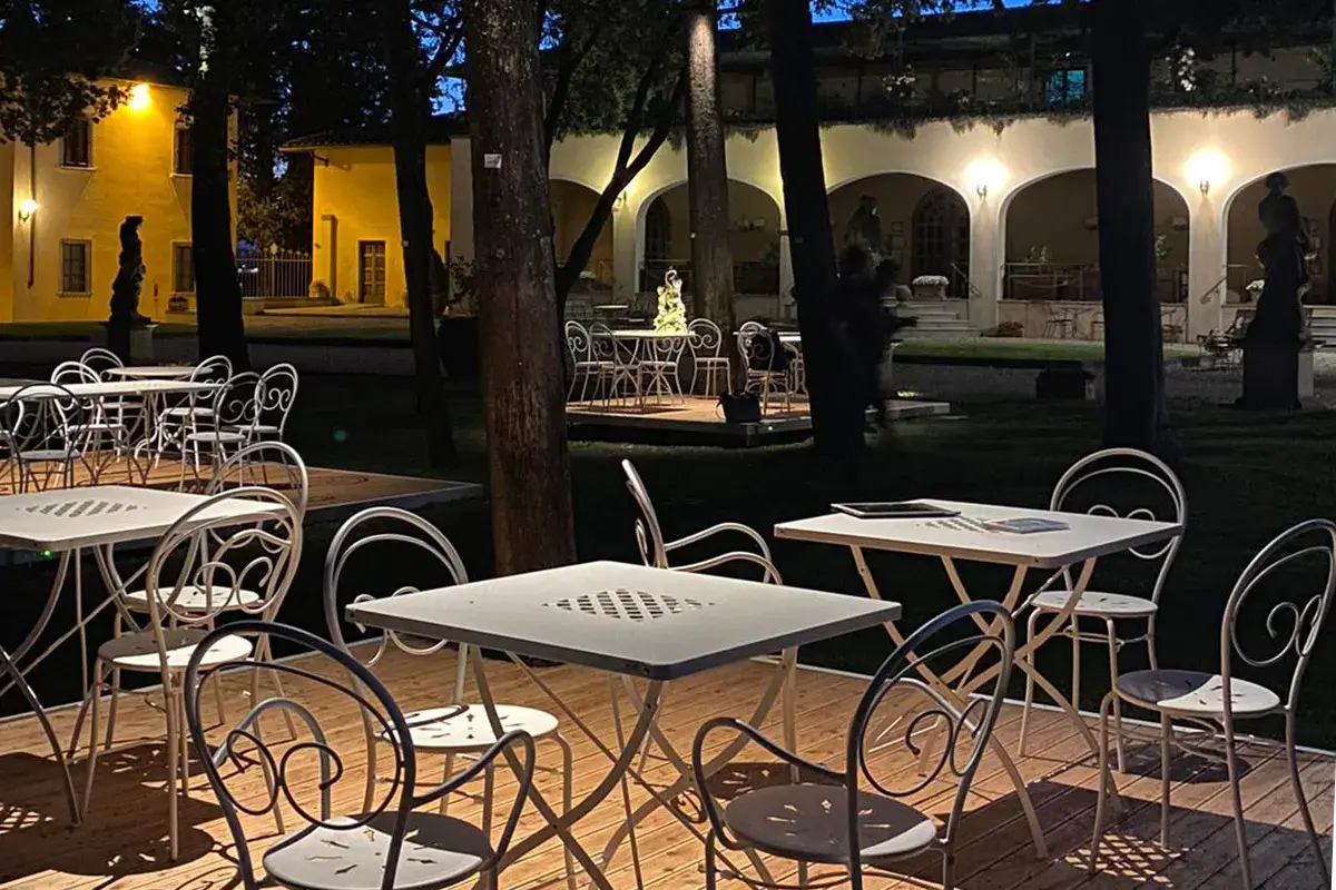 Il Parco di Poggio Casciano che ospita la rassegna Sotto le Stelle &ldquo;Sotto le Stelle&rdquo; con Ruffino&nbsp; Vino, poesia, cinema e musica