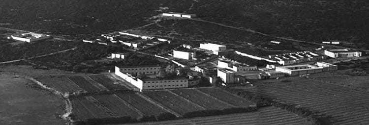 Veduta complessiva della borgata di Tramariglio negli anni '50 (Parco naturale di Porto Conte Turismo esperienziale ad Alghero)