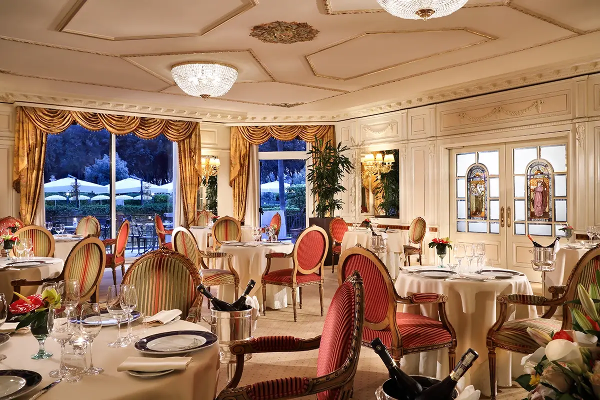 Ristorante Pauline Borghese La natura in citt&agrave;: succede al Parco dei Principi Grand Hotel