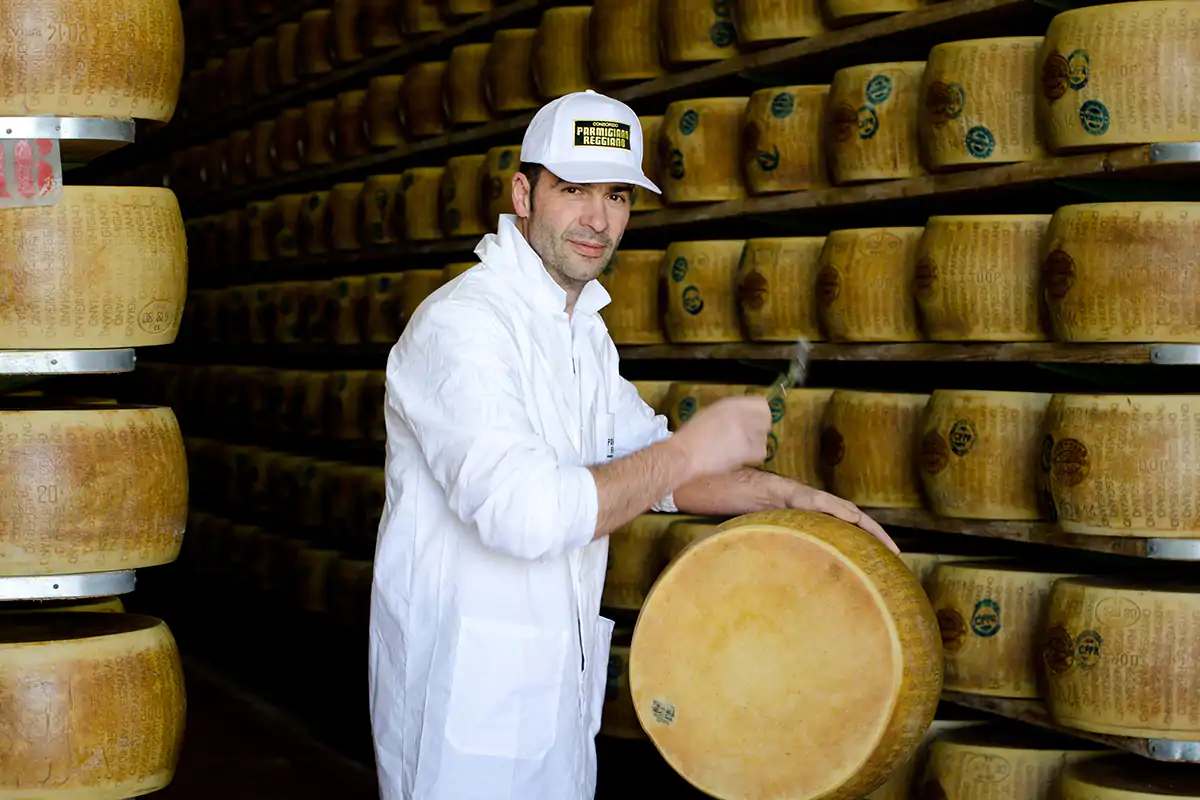La filiera del Parmigiano Reggiano &egrave; composta da oltre 300 caseifici produttori e oltre 2.600 aziende agricole Il Parmigiano fa bene al territorio&nbsp; Modello di filiera sostenibile