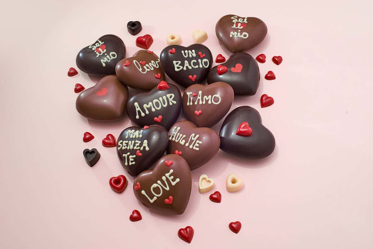 Le parole d'amore create da Simona Solbiati Da Solbiati Cioccolato una Love Box per San Valentino
