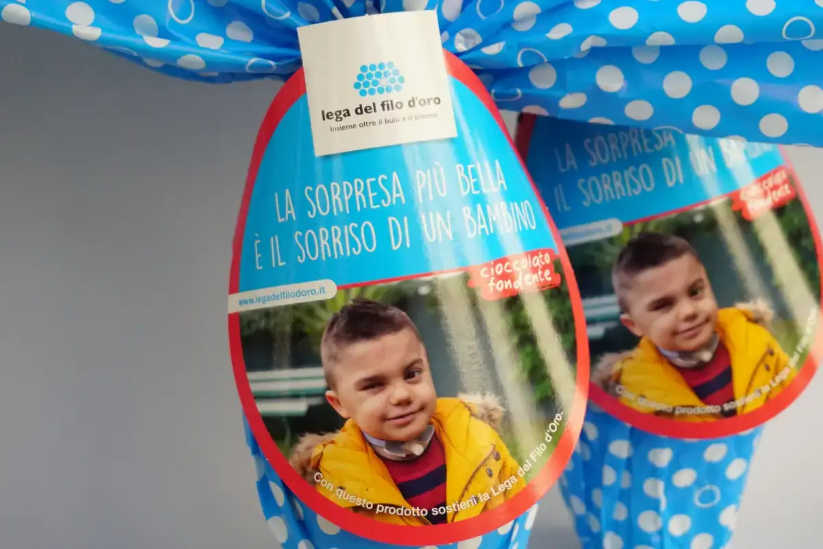 Lega del Filo D'Oro, a Pasqua tornano le uova solidali per i sordocechi