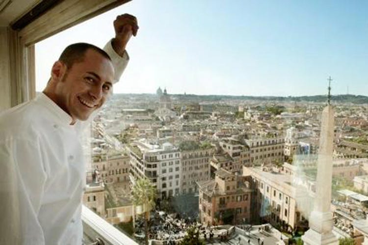 Francesco Apreda (Pasqua all’insegna della cucina gourmet Menu ad hoc all'Imàgo dell’Hassler Roma)