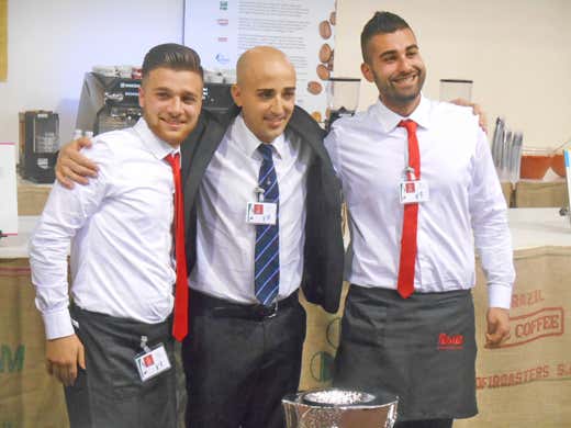 da sinistra: Pasquale Dileo, Gianni Cocco e Marcello Pietro Del Grosso