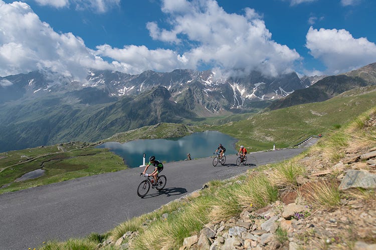 Il Passo Gavia, uno dei percorsi più leggendari del Giro d’Italia Foto: Mauro Mariotti Ami la bicicletta? La tua vacanza è al Tonale