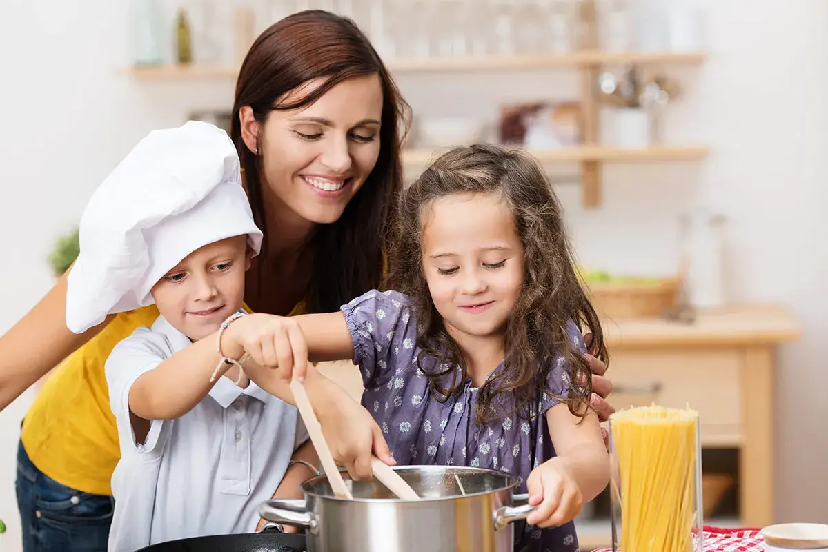 La pasta a cena &egrave; sinonimo di famiglia