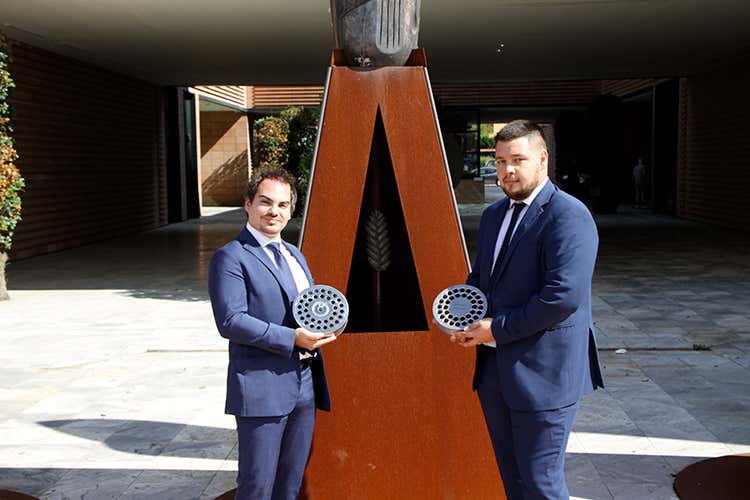 I due giovani che hanno ideato il progetto - La prima trafila hi-tech &egrave; italiana rivoluziona il modo di fare pasta