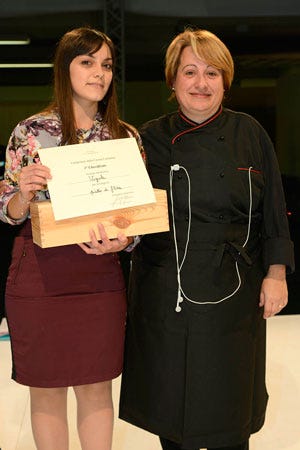 Patrizia Fiore insieme alla figlia, premiate ad AgrieTour 2013