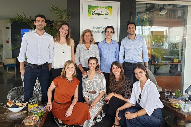 Il team Bonduelle (Pausa pranzo con Bonduelle Un'occasione per ritrovare sé stessi)