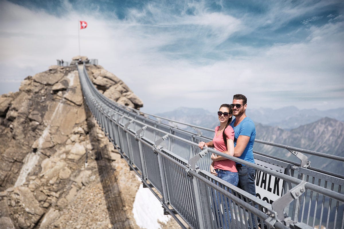 Il ponte sospeso Peak Walk - Foto Tissot Immergersi nel Cantone di Vaud: un’esperienza da vivere