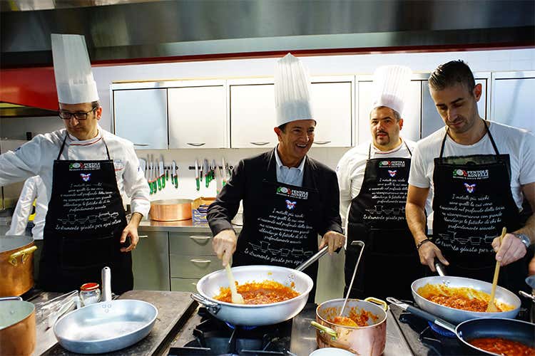 Pentole Agnelli e Fic fanno bilancio BergamoxAmatrice