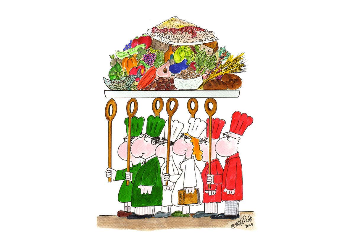 34 vignette per celebrare la Cucina Italiana Patrimonio Unesco 34 vignette per celebrare la Cucina Italiana Patrimonio Unesco