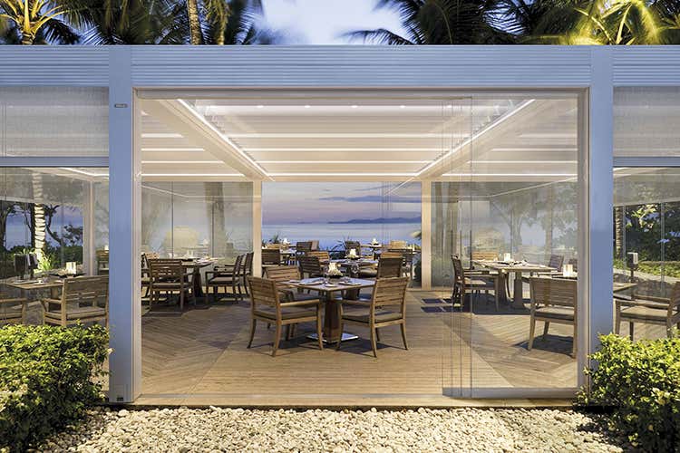 Pergola bioclimatica Med Varia Gibus - Pergole bioclimatiche Healthy solutions per l&rsquo;ospitalit&agrave;