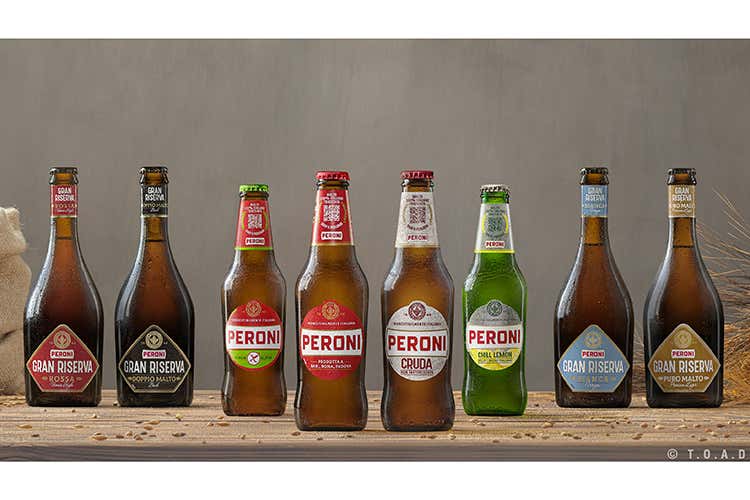 La nuova famiglia Peroni 1846-2021: 175 anni di Peroni La prima birra nazionale