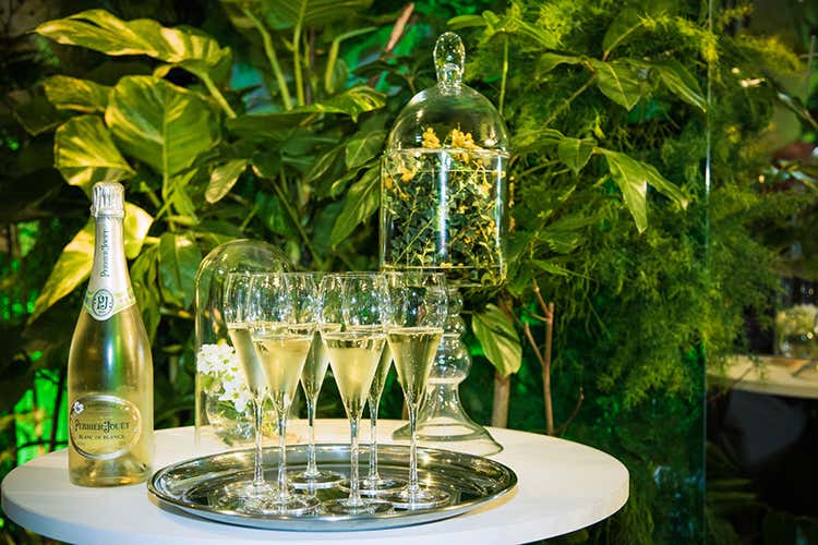 Perrier-Jouët Blanc de Blancs Elegante blend di Chardonnay floreali Perrier-Jouët Blanc de Blancs Elegante blend di Chardonnay floreali