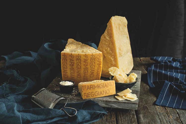 Piace il Parmigiano Reggiano  6,1% in Italia,  11,9% all’estero