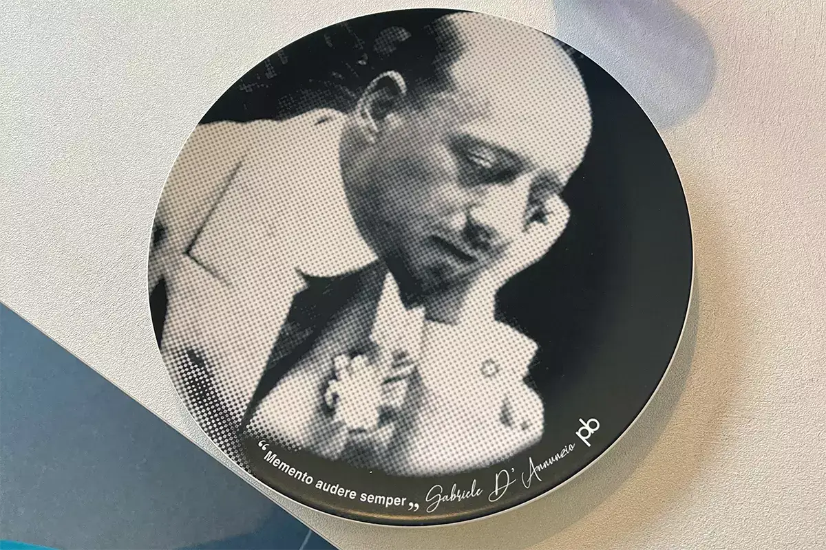 Un intero menu dedicato al Vate Il Piacere secondo Peter Brunel in un menu ispirato a D&rsquo;Annunzio