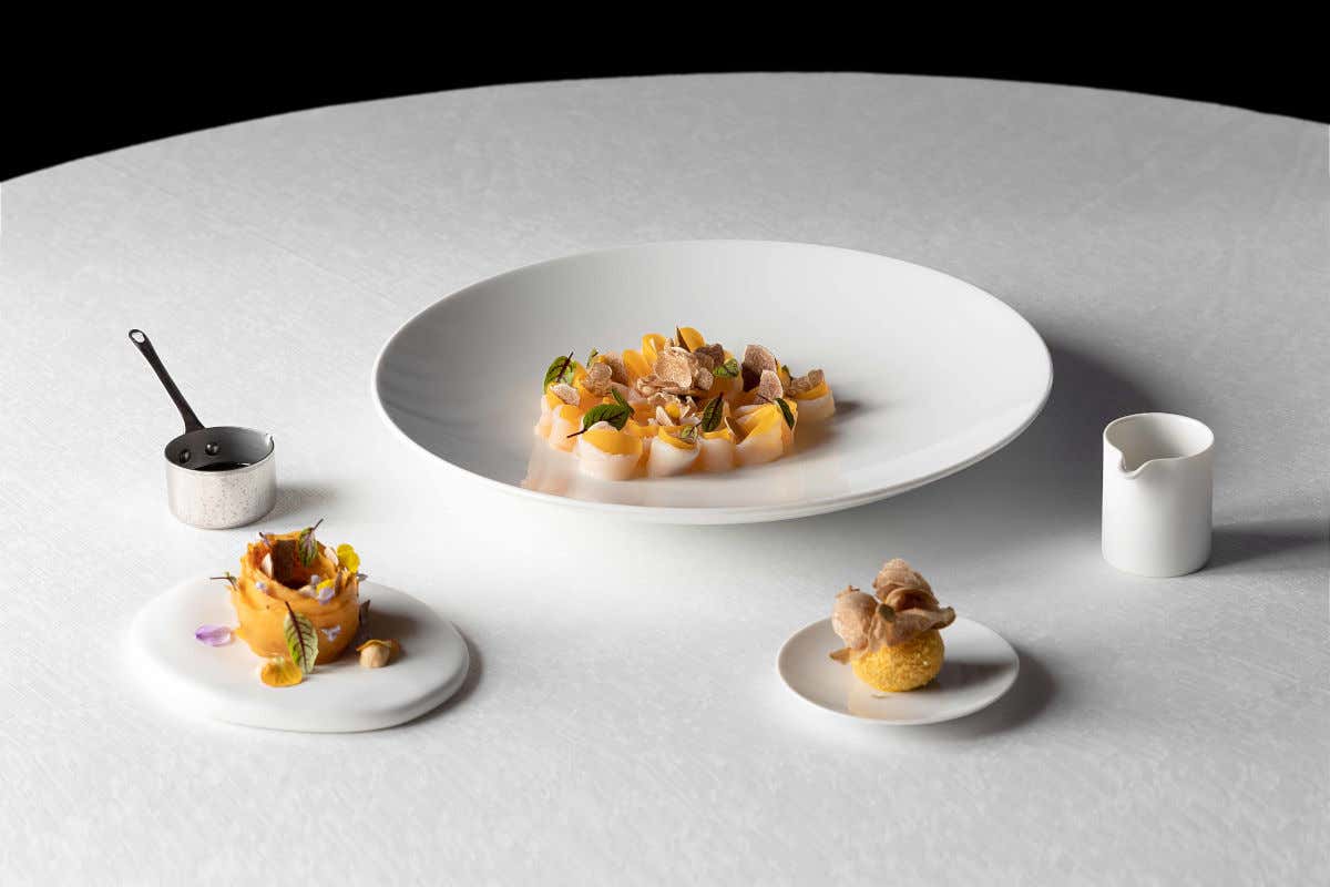 Un piatto dello chef D'Errico Ecco il nuovo chef de La Madernassa: è Giuseppe D'Errico Un piatto dello chef D'Errico Ecco il nuovo chef de La Madernassa: è Giuseppe D'Errico