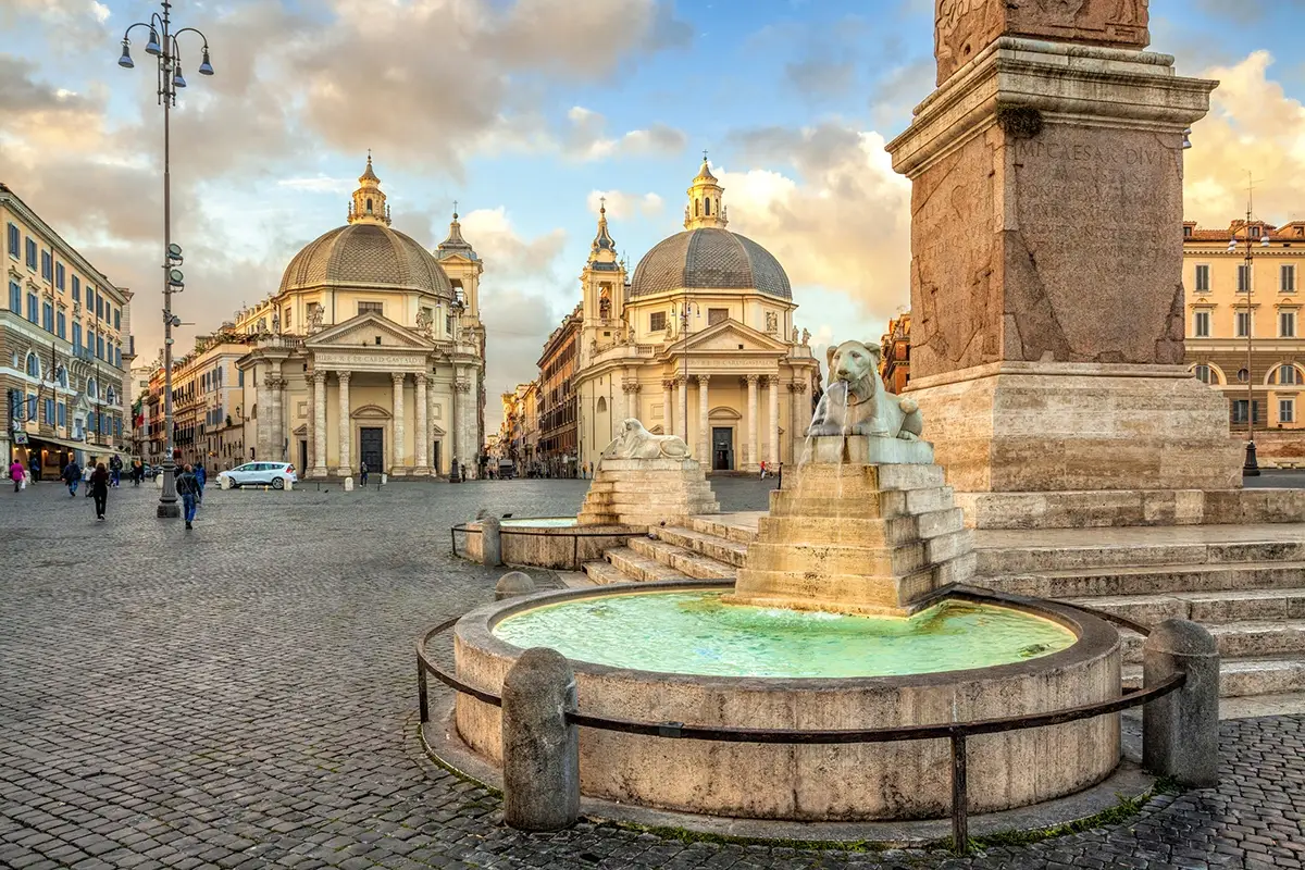 Piazza del Popolo, Roma A Roma un&rsquo;app unisce sostenibilit&agrave; e turismo [[VIDEO]]