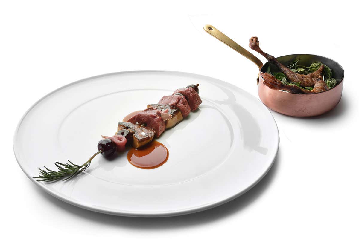 Non solo alta cucina, al Ristorante Romano il sommelier anticipa i tuoi desideri