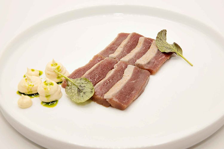 Asino marinato - Pierluigi Gallo (Giulia Restaurant): La cucina classica va rivoluzionata