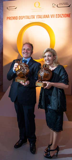 Pietro Silano (Hotel Joli, Palermo) e Stefania Panza (Ristorante Soffritto, Newark)