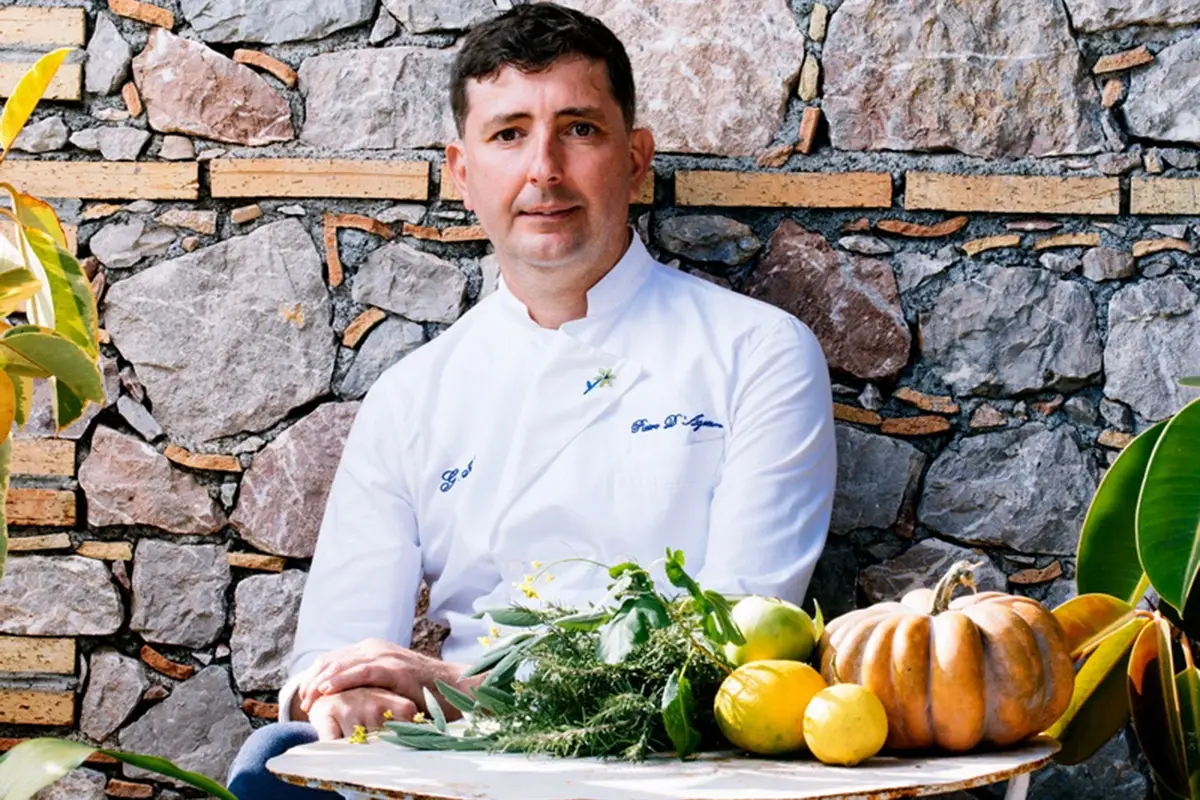 Pietro D&rsquo;Agostino I quattro elementi in un menu unico L&rsquo;estate stellata de La Capinera