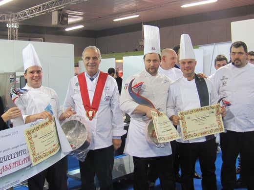 da sinistra: Alessandro Pilatti, Carlo Cranchi, Cristian Spagnoli, Alberto Casati e Camer da sinistra: Alessandro Pilatti, Carlo Cranchi, Cristian Spagnoli, Alberto Casati e Camer