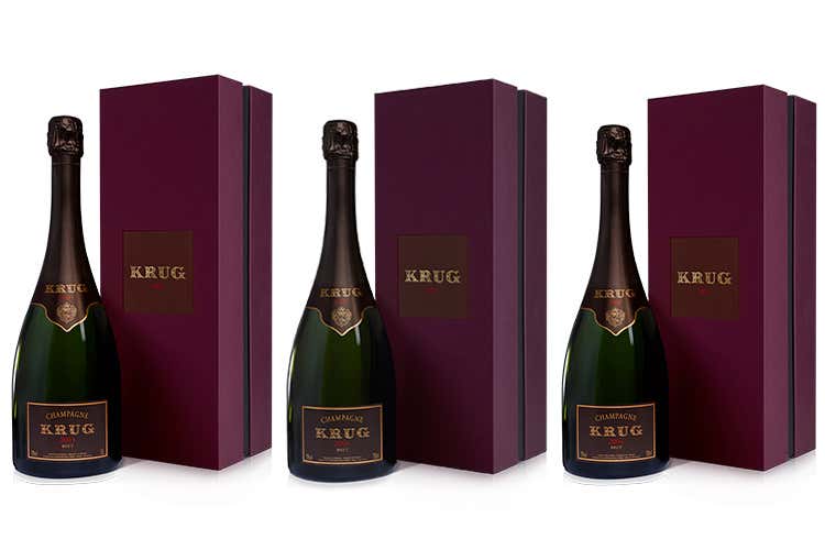 Krug Millesimati 2003, 2004 e 2006 (Pizza e champagne, Krug nel calice sposa la cucina della Piedigrotta)
