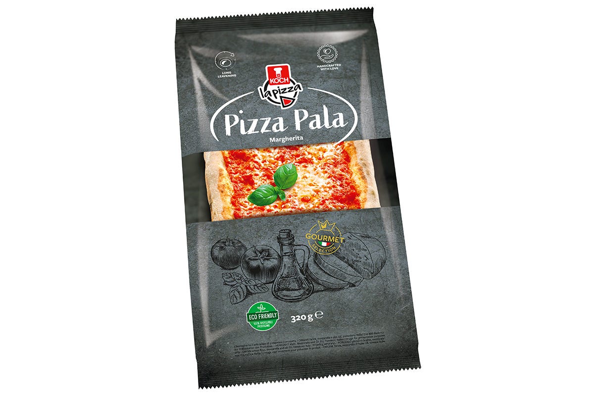 Pizza Pala Margherita di Koch Koch e Biscopan, specializzate in valore aggiunto